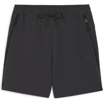 PUMA Поларени къси панталони Puma Pumatech Fleece Jogger Shorts - Puma Black