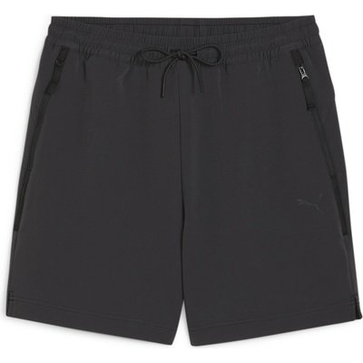 PUMA Поларени къси панталони Puma Men's Pumatech Fleece Jogger Shorts - Puma Black
