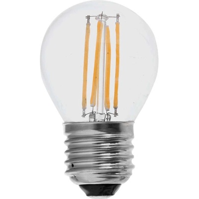 V-TAC Žiarovka LED filament E27 6W 3000K 600lm G45 transparentná VT-2366