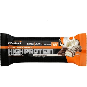 Image 1 of EthicSport HIGH PROTEIN Bar [45 грама] Тъмен шоколад с кокос