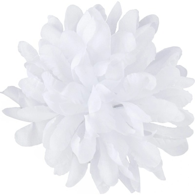 Chryzantéma hlava 10 cm, WHITE , 24 ks/bal