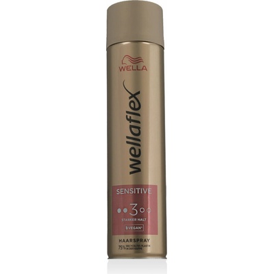 Wella Wellaflex Sensitive lak na vlasy pro citlivou pokožku silné zpevnění 3 250 ml
