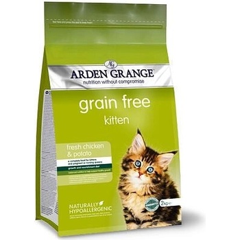 Arden Grange Cat Kitten kura brambory 8 kg