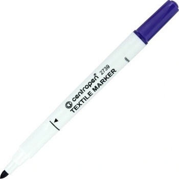 Popisovač na textil fialový