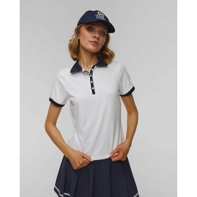 Varley Wisley Dámske Tričko Performance Polo Biele