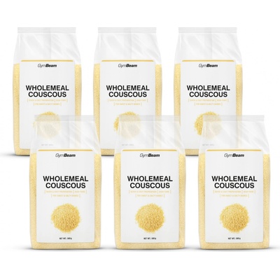 GymBeam Celozrnný kuskus 6 x 0,5 kg