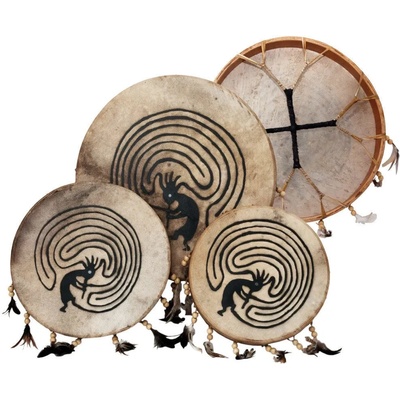 Terre Shaman Ритуален барабан 35 cm (38240821)