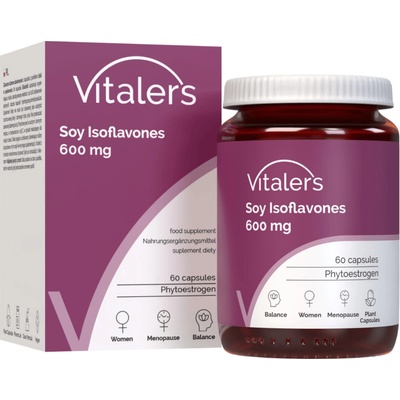 Vitaler's Sójové izoflavóny 600 mg 60 kapsúl