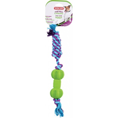 Zolux Hračka pes Rope Bone gumový 35 cm