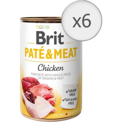 Brit Paté & Meat Chicken 6x400 g