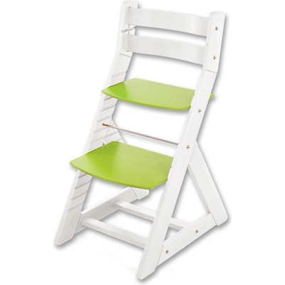 Jitro rostoucí židle Plus bílá světle zelená