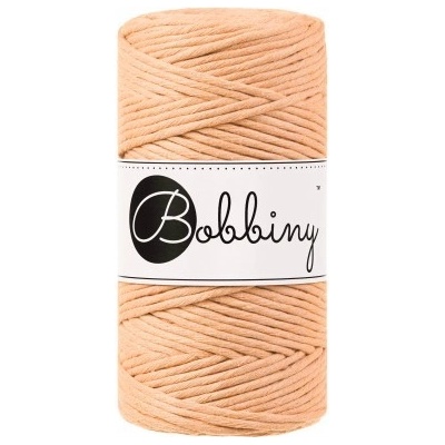 Bobbiny Macrame Cord 3 mm Broskev (Peach Fuzz)