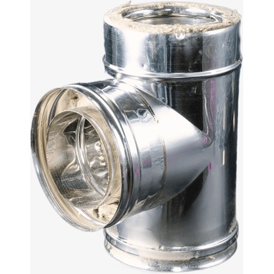ArtKamin Димоотводен Тройник 90° с изолация - Ф300-350 (tisi)