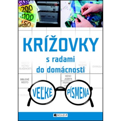 Krížovky s radami do domácnosti Veľké písmená