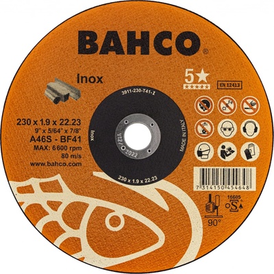 Bahco Kotouč řezný 230 x 1.9 mm A46S BA-3911-230-T41-I