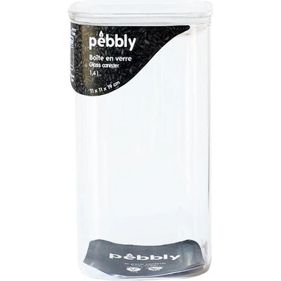 Pebbly PKV-045 Skleněná dóza 1,4 l