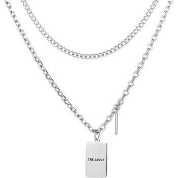 HARAHU Колие so-15122 - Сребърен kp15122 (so-15122)