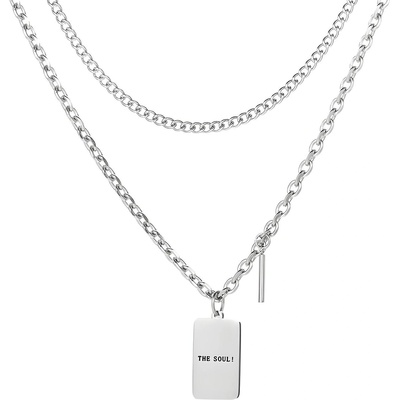 HARAHU Колие so-15122 - Сребърен kp15122 (so-15122)