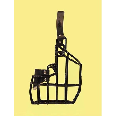 Chopo Pet Náhubek kovový Bulteriér pes gumoplast 105 x 145 x 100 mm – Sleviste.cz