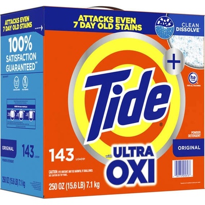 Tide Original Ultra OXI prášek na praní 7,1 kg 143 PD