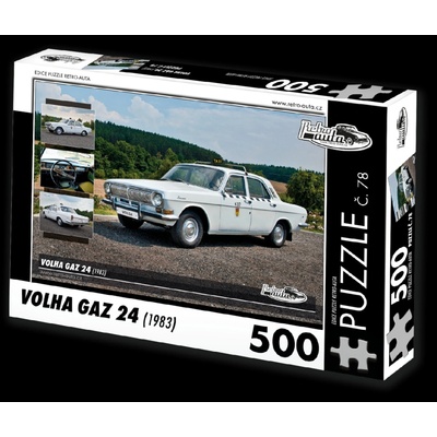 Retro-auta č. 78 Volha GAZ 24 1983 500 dielov