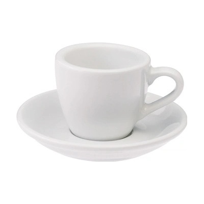 Loveramics Egg Espresso šálka s podšálkou biela 80 ml