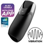 Satisfyer Men Vibration+ Connect App Black (P24091)