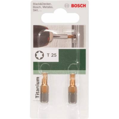 Bosch T25 x 25 mm 2 ks 2609255943