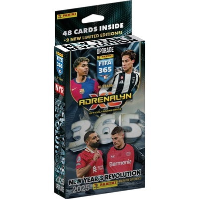 PANINI FIFA 365 2024/2025 ADRENALYN karty NEW YEAR'S REVOLUTION UPGRADE