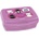 Ars Una Кутия за обяд ARS UNA Think Pink 5519 пластмаса без BPA 165x135x60 mm 52545191 (52545191)