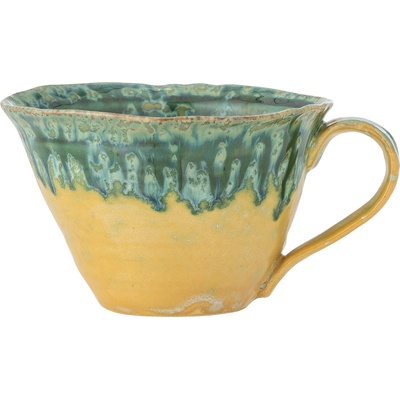 Bloomingville Чаша за кафе и чай Milani 250 мл зелено-жълта (82061830)