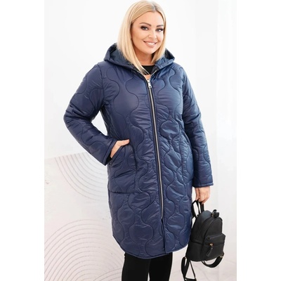 Kesi Wloski Plus Size modrá