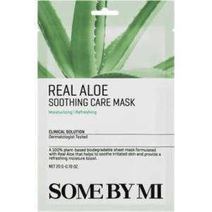 SOME BY MI Маска за лице с Алое, Some By Mi - Real Aloe Soothing Care Mask 20g