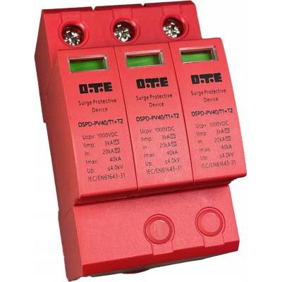 Omezovač přepětí D.T.E 1000 V 3P IP20