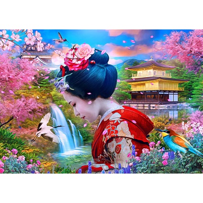 Enjoy - Puzzle Geisha Garden - 1 000 piese