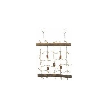 Image 1 of TRIXIE Въжена стена за катерене с мрежа от сизал