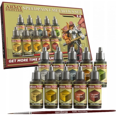 Army Painter: Speedpaint Metallics Set 2.0