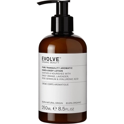Evolve Organic Beauty Pure Tranquility Aromatic Hand & Body Lotion Balzám na ruce a tělo 250 ml