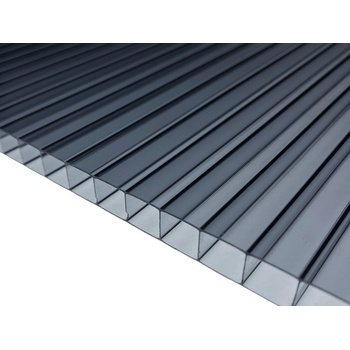 Exolon 2/10 komôrkový polykarbonát 10 mm 1UV 2100 x 5000 mm šedá 1ks