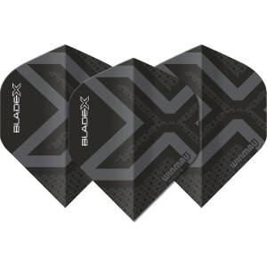 Winmau Пера Blade X Metallic Black