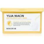 SOME BY MI Изсветляваща платнена маска за лице срешу тъмни петна, Some By Mi Yuja Niacin Anti Blemish Daily Brightening Sheet Face Mask with Niacinamide & Arbutin 30pcs K-Beauty | Korean Skin Care | Some By Mi