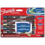 Sharpie Комплект маркери Sharpie Acrylic, 5 цвята, бл, земни цветове (32528-А-ЗЕМНИ ЦВ)