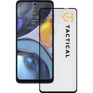 Tactical Glass Shield 5D стъклен протектор за Motorola Moto E32/Moto E32s/Moto G22 - Черен KP25766