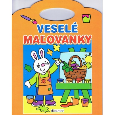 Veselé omalovánky oranžová