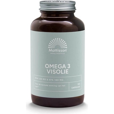 Mattisson Healthstyle Рибено масло 1000 mg ЕPA/DHA 180 mg/ 120 mg 120 капсули | Mattisson Healthstyle (MT1525)
