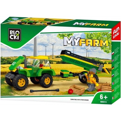 Icom Blocki MyFarm Traktor s přívěsem 164 ks