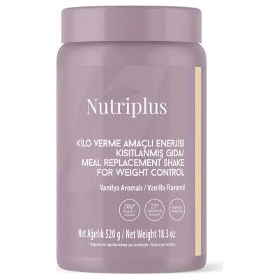 Nutriplus Koktejl náhrada jedla s vanilkovou príchuťou 520 g