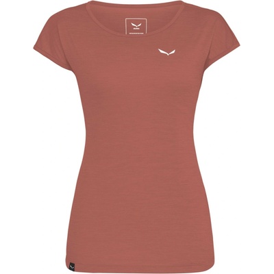 Salewa Dámske tričko Puez Melange Dry W S/S Tee ružová