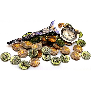 Poland Games Token and Markers: Tokens for Lost Ruins of Arnak + Expedition Leaders