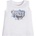 GUESS Потник в бяло за момиче с камъни и кристали Guess